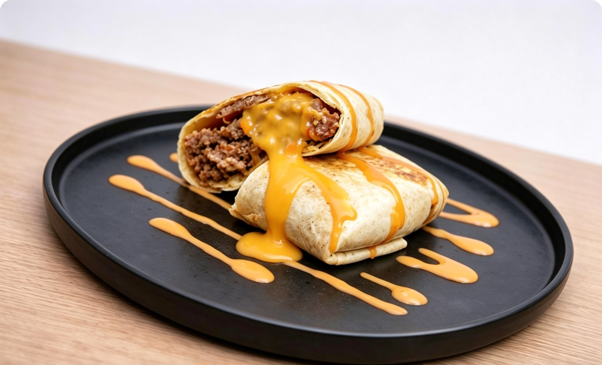 Cheeseburger Burrito