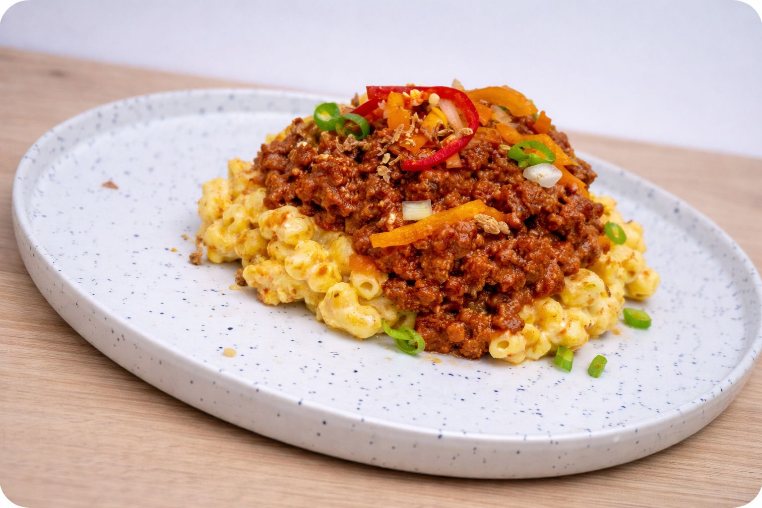Philly Cheese Mince & Cajun Mac
